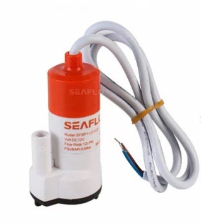 Помпа осушительная SEAFLO L012-01 (12 В, 12 л/мин, напор 6 м, патрубок 12 мм)