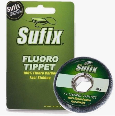Леска SUFIX Fluoro Tippet 25м прозрачная 0,138мм 1,4 кг