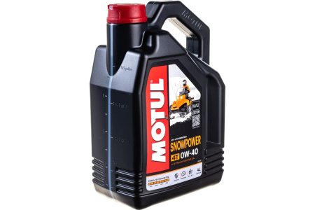 Масло моторное 4-х тактное MOTUL Snowpower 4T 0W-40 4 л