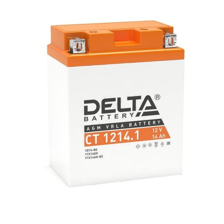 Аккумулятор DELTA CT 1214.1 (12В / 14А-ч) 132x89x164 (POLARIS)