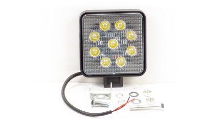 Фара LED квадратная 27w 9x3w