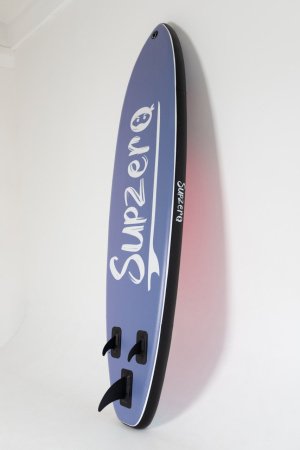 Надувная доска с сиденьем Sup Board SUPZERO Pink Shark 11' (335x84x15см)