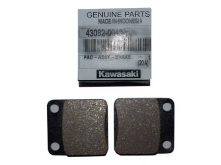 Тормозные колодки задние Kawasaki KLX 125, KX 65, Z 125 PRO, BR 125, KLX 150 L, KL 110