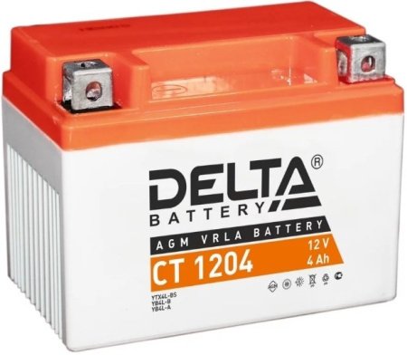 Аккумулятор DELTA CT 1204 (12В / 4А-ч) 114x70x87