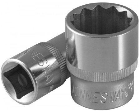 Головка торцевая 12-гранная 1/2"DR, 12 мм JONNESWAY