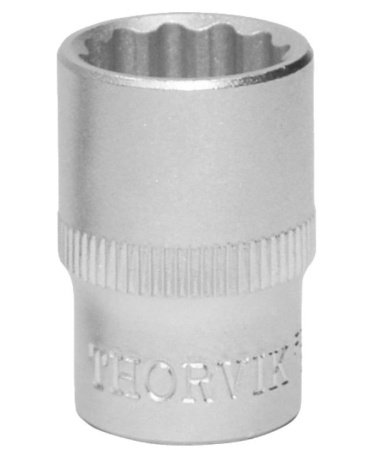 Головка торцевая 12-гранная 1/4"DR, 6 мм THORVIK