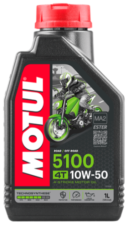Масло моторное 4-х тактное MOTUL 5100 Ester 4T 10W-50 1 л